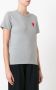 Comme Des Garçons Play T-shirt met logoprint Grijs - Thumbnail 3