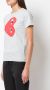 Comme Des Garçons Play T-shirt met logoprint Grijs - Thumbnail 3