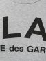 Comme Des Garçons Play T-shirt met logoprint Grijs - Thumbnail 5