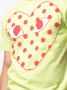Comme Des Garçons Play T-shirt met logoprint Groen - Thumbnail 5