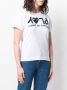 Comme Des Garçons Play T-shirt met logoprint Wit - Thumbnail 3