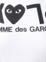 Comme Des Garçons Play T-shirt met logoprint Wit - Thumbnail 5