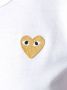 Comme Des Garçons Play T-shirt met logoprint Wit - Thumbnail 5