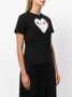 Comme Des Garçons Play T-shirt met logoprint Zwart - Thumbnail 3
