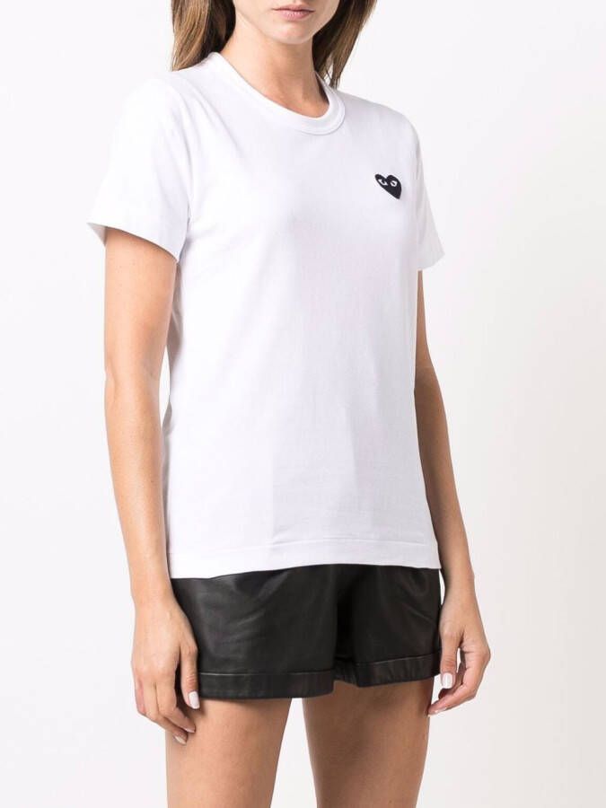 Comme Des Garçons Play T-shirt met motief Wit