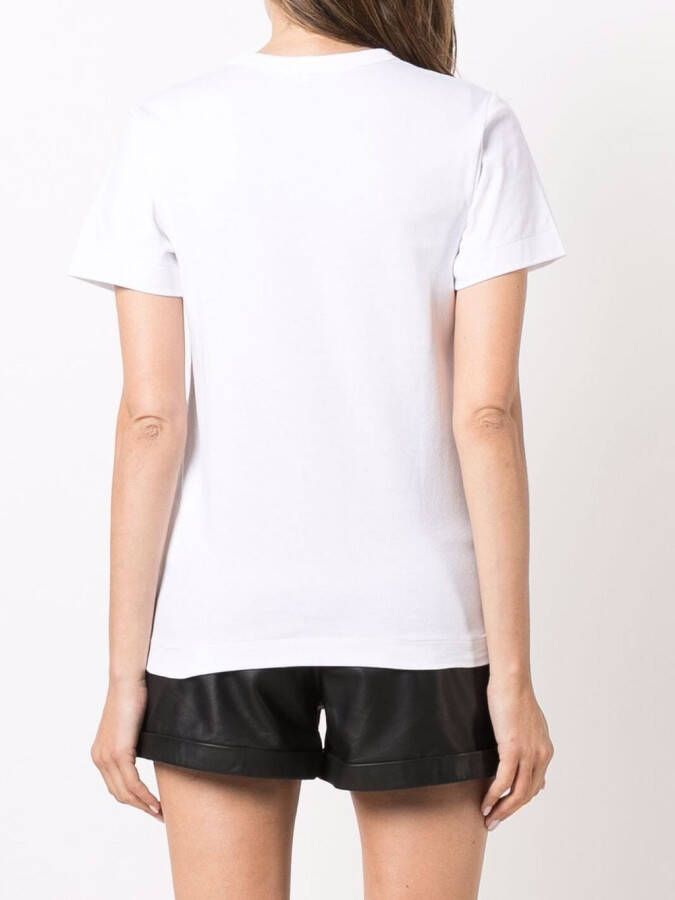 Comme Des Garçons Play T-shirt met motief Wit