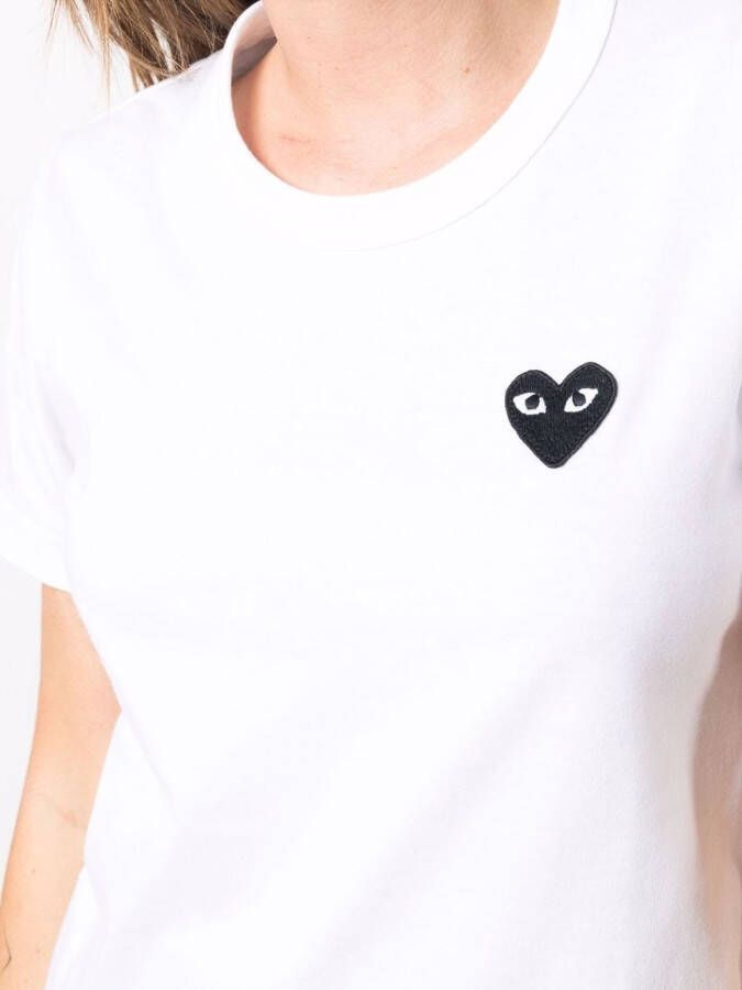 Comme Des Garçons Play T-shirt met motief Wit