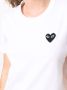 Comme Des Garçons Play T-shirt met motief Wit - Thumbnail 5