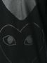 Comme Des Garçons Play T-shirt met print Zwart - Thumbnail 5