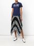 Comme Des Garçons Play slim fit logo T-shirt Blauw - Thumbnail 2