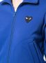 Comme Des Garçons Play Trainingsjack met logopatch Blauw - Thumbnail 5