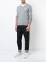 Comme Des Garçons Play trui met v-hals en wit hart Grijs - Thumbnail 2