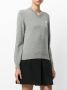 Comme Des Garçons Play V-neck pullover Grijs - Thumbnail 3