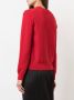 Comme Des Garçons Play Trui met V-hals Rood - Thumbnail 4