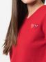 Comme Des Garçons Play Trui met V-hals Rood - Thumbnail 5