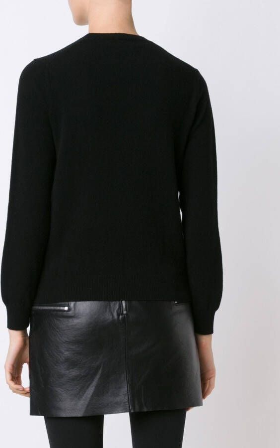 Comme Des Garçons Play trui met V-hals Zwart