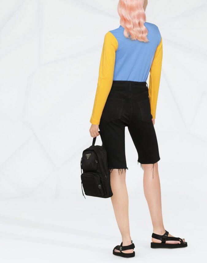 Comme Des Garçons Play Tweekleurige trui Blauw