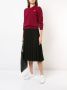 Comme Des Garçons Play v-neck heart embroidered sweater Rood - Thumbnail 2