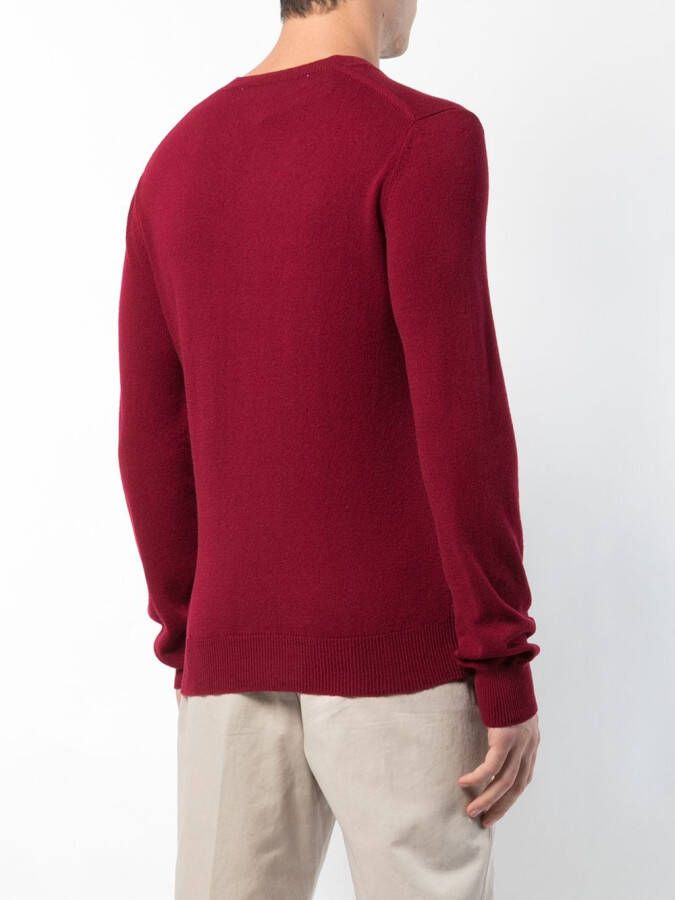 Comme Des Garçons Play V-neck sweater Rood