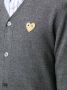Comme Des Garçons Play Vest met geborduurd logo Grijs - Thumbnail 5