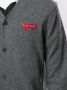 Comme Des Garçons Play Vest met geborduurd logo Grijs - Thumbnail 5
