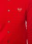 Comme Des Garçons Play Vest met geborduurd logo Rood - Thumbnail 5