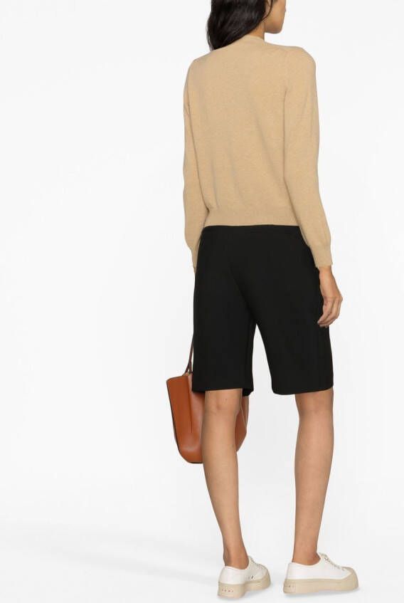 Comme Des Garçons Play Vest met hartmotief Beige