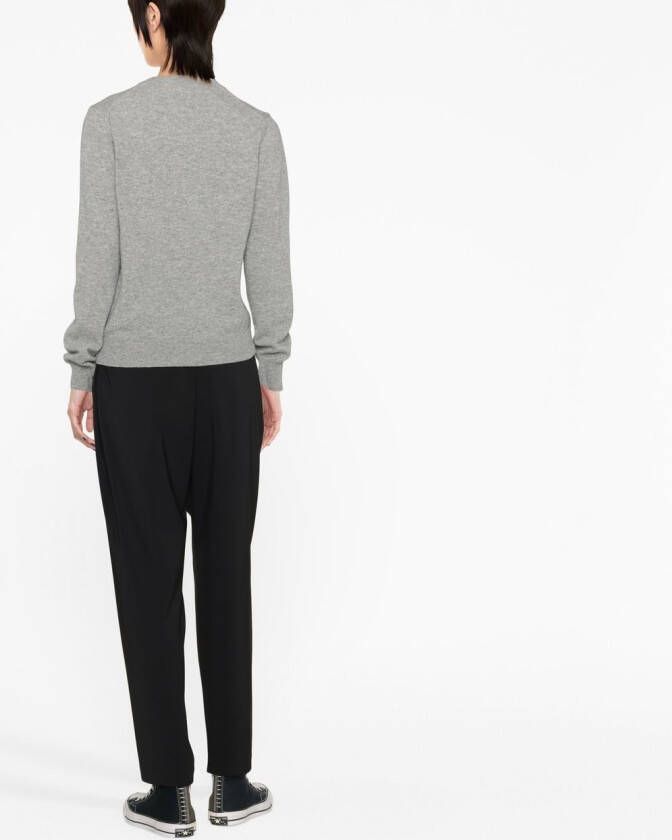 Comme Des Garçons Play Vest met logoprint Grijs