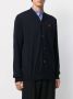 Comme Des Garçons Play Vest met V-hals Blauw - Thumbnail 3