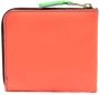 Comme Des Garçons Wallet Portemonnee met colourblocking Oranje - Thumbnail 2