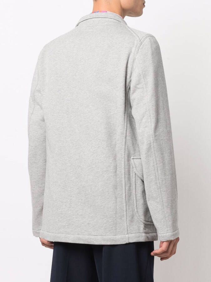 Comme Des Garçons Shirt Blazer met enkele rij knopen Grijs