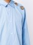 Comme Des Garçons Shirt Blouse met uitgesneden detail Blauw - Thumbnail 5