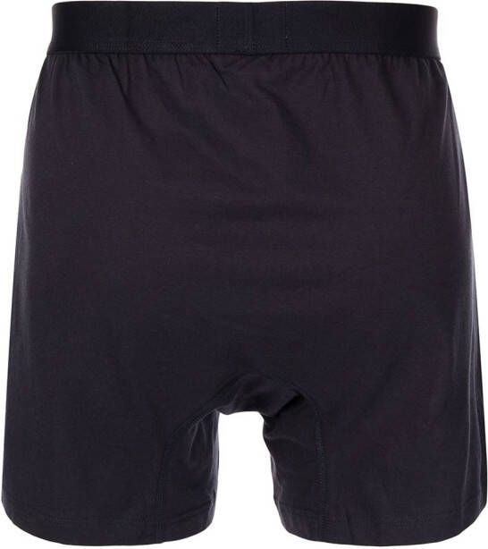 Comme Des Garçons Shirt Boxershorts met knoopdetail Blauw