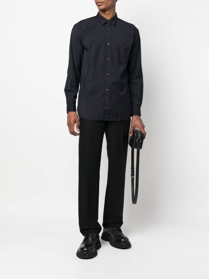 Comme Des Garçons Shirt Button-down overhemd Blauw