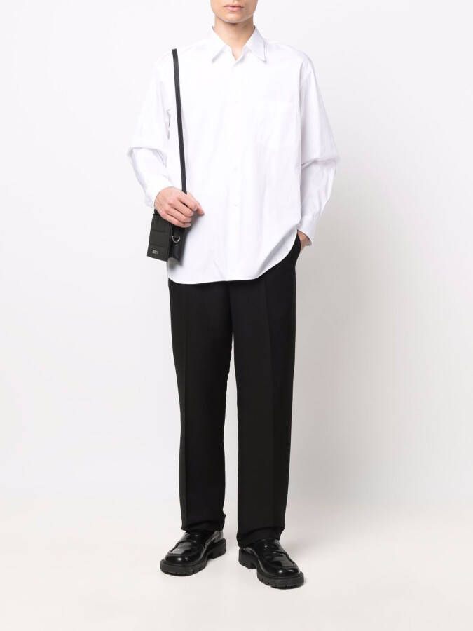 Comme Des Garçons Shirt Effen overhemd Wit