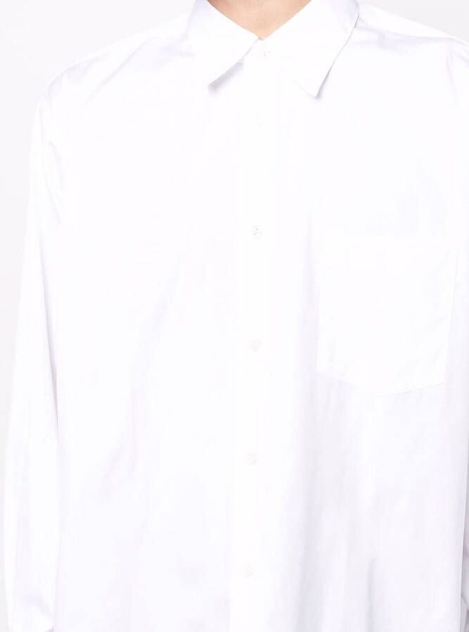 Comme Des Garçons Shirt Effen overhemd Wit