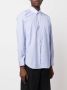 Comme Des Garçons Shirt Gestreept overhemd Blauw - Thumbnail 3
