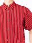 Comme Des Garçons Shirt Gestreept overhemd Rood - Thumbnail 5