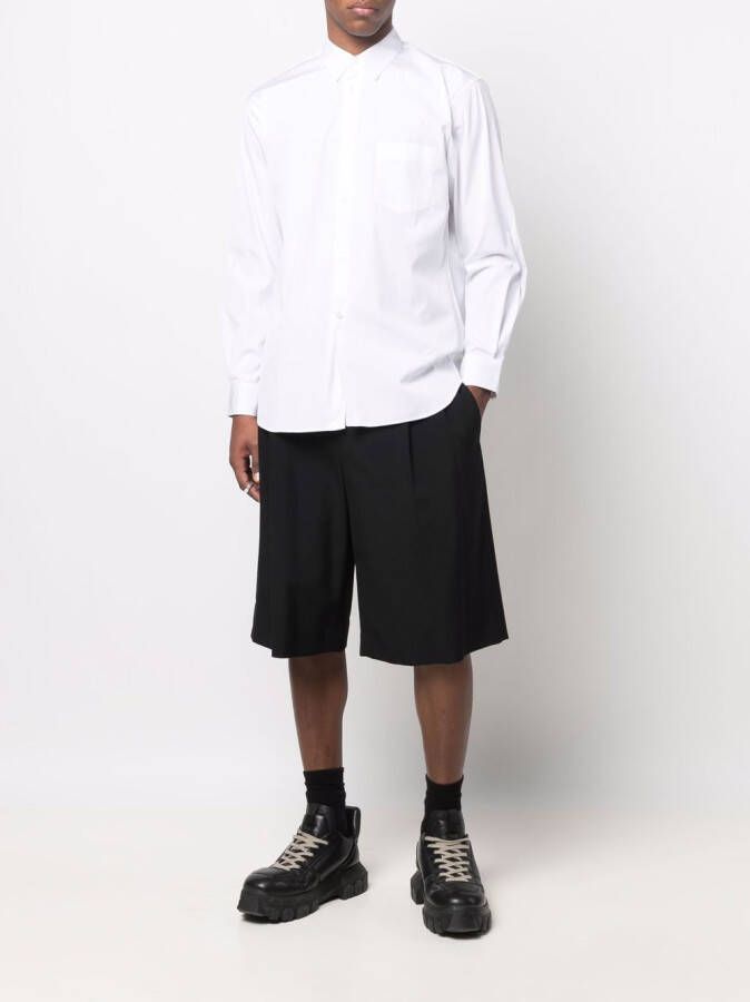 Comme Des Garçons Shirt Getailleerd overhemd Wit