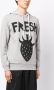 Comme Des Garçons Shirt Hoodie met print Grijs - Thumbnail 3