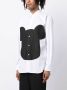 Comme Des Garçons Shirt Overhemd met print Wit - Thumbnail 3