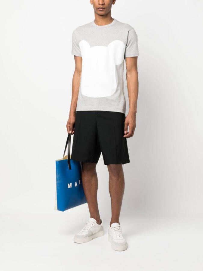 Comme Des Garçons Shirt T-shirt met print Grijs
