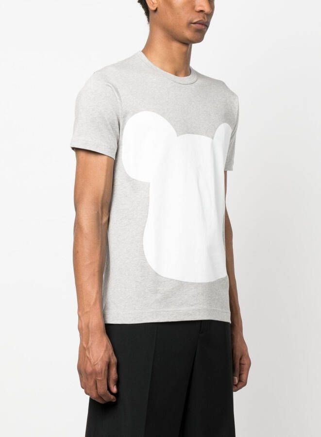 Comme Des Garçons Shirt T-shirt met print Grijs