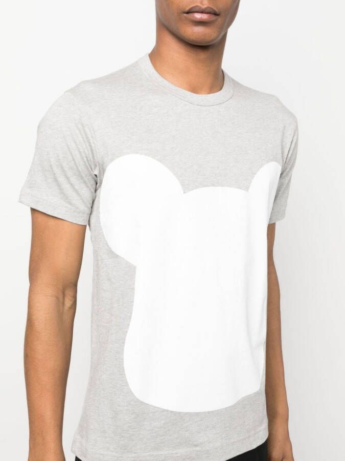 Comme Des Garçons Shirt T-shirt met print Grijs