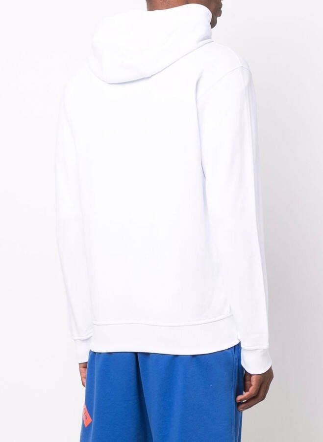 Comme Des Garçons Shirt Hoodie met trekkoord Wit