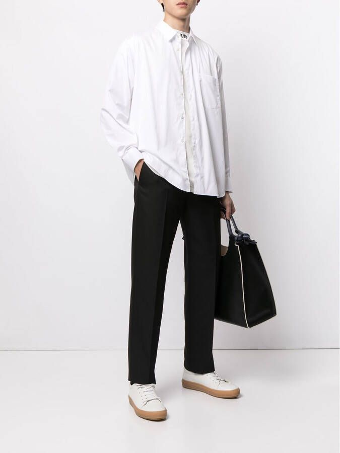 Comme Des Garçons Shirt Katoenen overhemd Wit