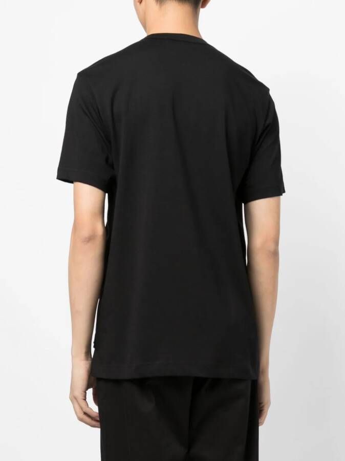 Comme Des Garçons Shirt Gelaagd T-shirt Zwart