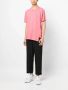 Comme Des Garçons Shirt x Lacoste asymmetrisch T-shirt Roze - Thumbnail 2