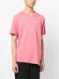 Comme Des Garçons Shirt x Lacoste asymmetrisch T-shirt Roze - Thumbnail 3