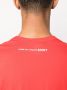 Comme Des Garçons Shirt T-shirt met logoprint Rood - Thumbnail 5
